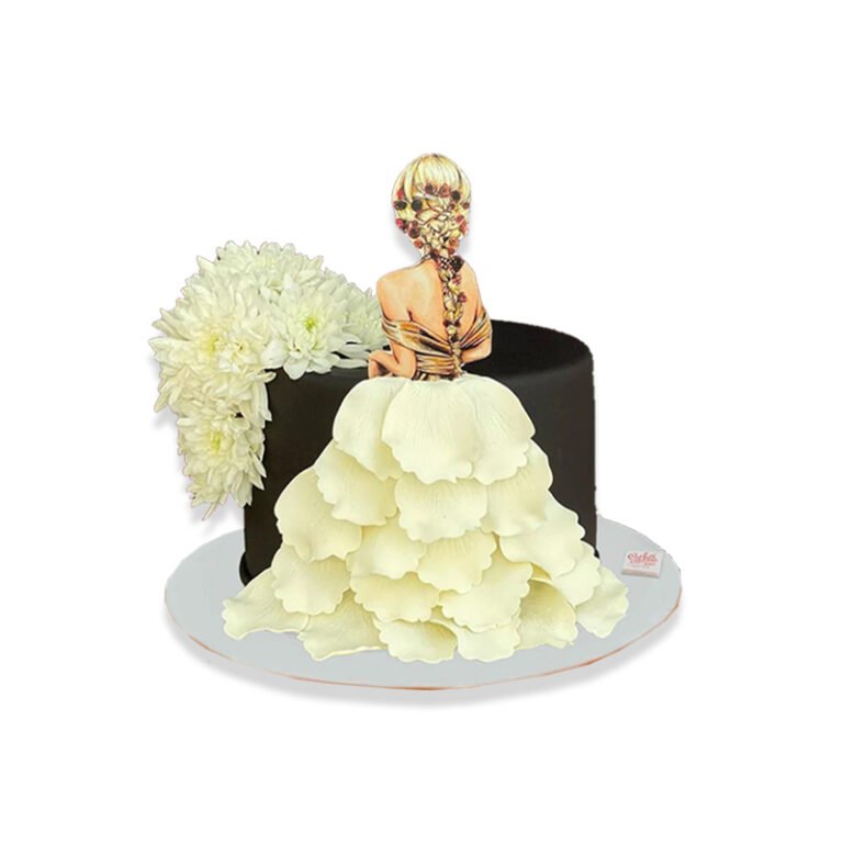 Beautiful Girl Theme Cake