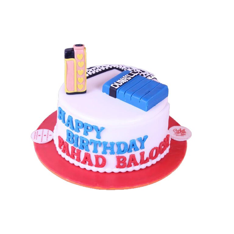 Cigarette and Lighter Theme Cake